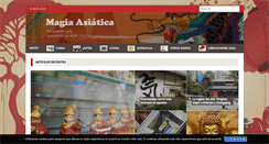 Desktop Screenshot of magiasiatica.com